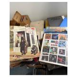 LARGE Estate Lot of Assorted Vintage Vinyl Records - Lots of Rock & Pop