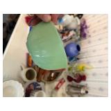 Contents of Table - Vintage Glassware, Collectibles etc #2