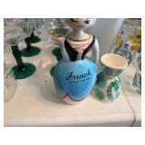 Contents of Table - Vintage Glassware, Collectibles etc #2