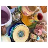 Very nice Estate Lot of Vintage & Antique Majolica & other Pottery