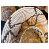 Estate Collection of Native American et Woven Baskets