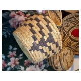 Estate Collection of Native American et Woven Baskets