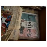 Contents of Dresser - Historic Newspapers etc