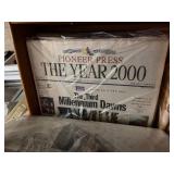 Contents of Dresser - Historic Newspapers etc