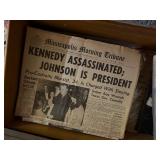 Contents of Dresser - Historic Newspapers etc
