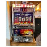 Japanese Slot Machine w/Tokens