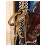 Group of Vintage Old Western Gear - Boots w/Old Spurs, Lassos & Hats