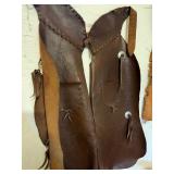 Group of Vintage Old Western Gear - Boots w/Old Spurs, Lassos & Hats