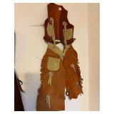 Group of Vintage Old Western Gear - Boots w/Old Spurs, Lassos & Hats