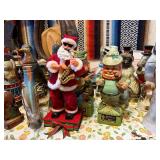 LARGE Lot of Vintage Beam & other Whiskey Decanters #1