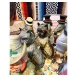 LARGE Lot of Vintage Beam & other Whiskey Decanters #1