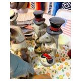 LARGE Lot of Vintage Beam & other Whiskey Decanters #1