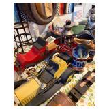 LARGE Lot of Vintage Beam & other Whiskey Decanters #1