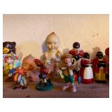 Contents of Shelf - Vintage Collectibles etc