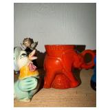 Contents of Shelf - Vintage Collectibles etc