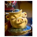 Great Condition vintage SHAWNEE Winnie Pig Cookie Jar