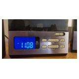 Working CD Player Digital Alarm Clock w/Speakers