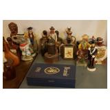 LARGE Lot of Vintage Whiskey Decanters #2