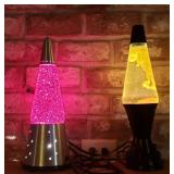 2 Working Lava Lamps