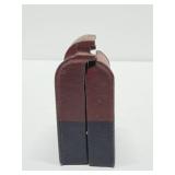 Vintage Cast Iron Postal Box Coin Bank