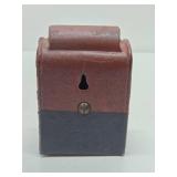 Vintage Cast Iron Postal Box Coin Bank