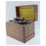 Nice Condition Antique Dovetailed Sibley Mfg. Company Electrical Device - Made in Saint Paul