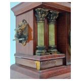 Nice Antique Ornate Seth Thomas Mantel Clock