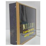 Awesome Working Vintage Lighted MILLER Bouncing Ball Motion Beer Sign