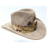 Excellent Condition Hush Puppies Cowboy Hat - Size 7 1/2
