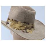 Excellent Condition Hush Puppies Cowboy Hat - Size 7 1/2