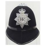 Excellent Condition Vintage English Police Helmet / Cap