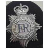 Excellent Condition Vintage English Police Helmet / Cap