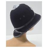 Excellent Condition Vintage English Police Helmet / Cap