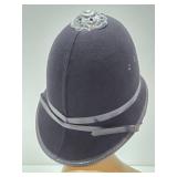 Excellent Condition Vintage English Police Helmet / Cap