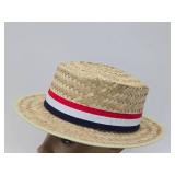 Group of Vintage Straw Hats & Political Campaign Hats