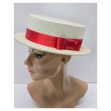 Group of Vintage Straw Hats & Political Campaign Hats