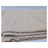 Vintage Hudson Bay Style Wool Blanket from Montgomery Wards