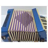 Nice Vintage Accordion - Blue