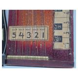 4 Antique Zither / Harp Musical Stringed Instruments