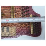 4 Antique Zither / Harp Musical Stringed Instruments