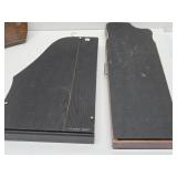 4 Antique Zither / Harp Musical Stringed Instruments