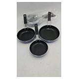 2 Sets small Fry Pan set