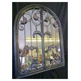 Wrought Iron Mirror