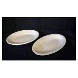 Vintage serving plates