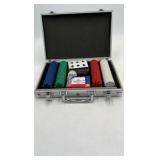 Poker set with case