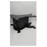 Homemade magazine rack