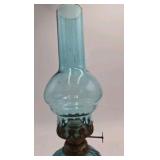 Oil lamp and  candle