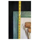 DYI old  window shadow box