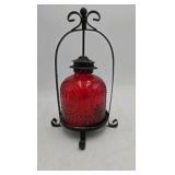 Oil lamp and  candle