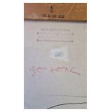 2 Vintage oil on canvas Floral Pictures